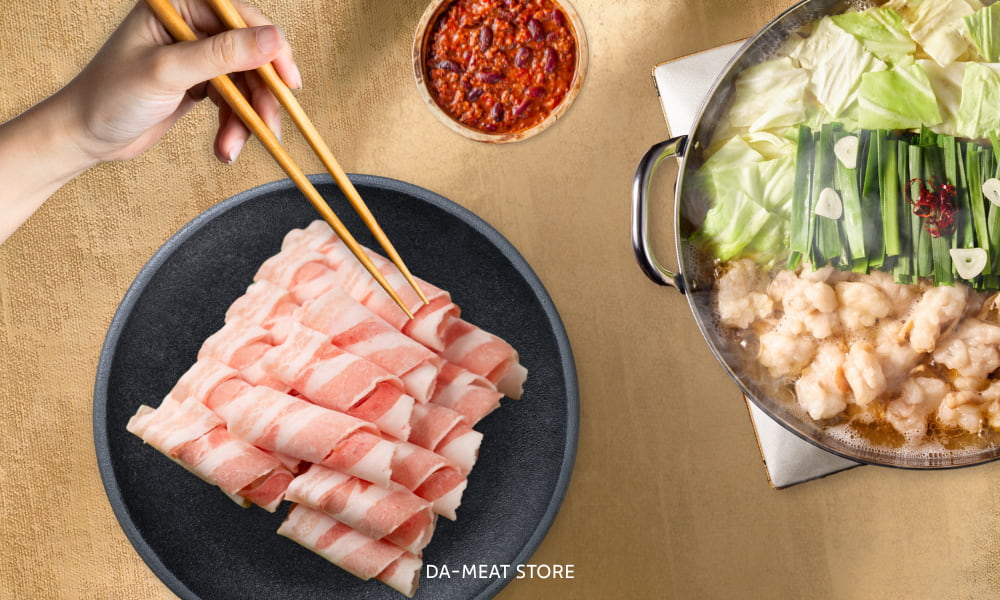 台灣豬五花火鍋肉片