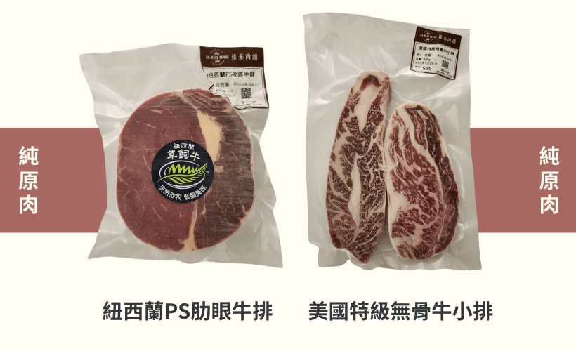 肋眼與牛小排