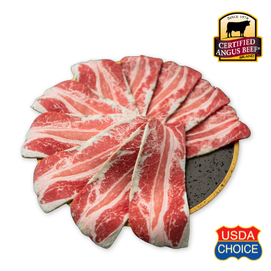 美國安格斯特級雪花牛燒肉片